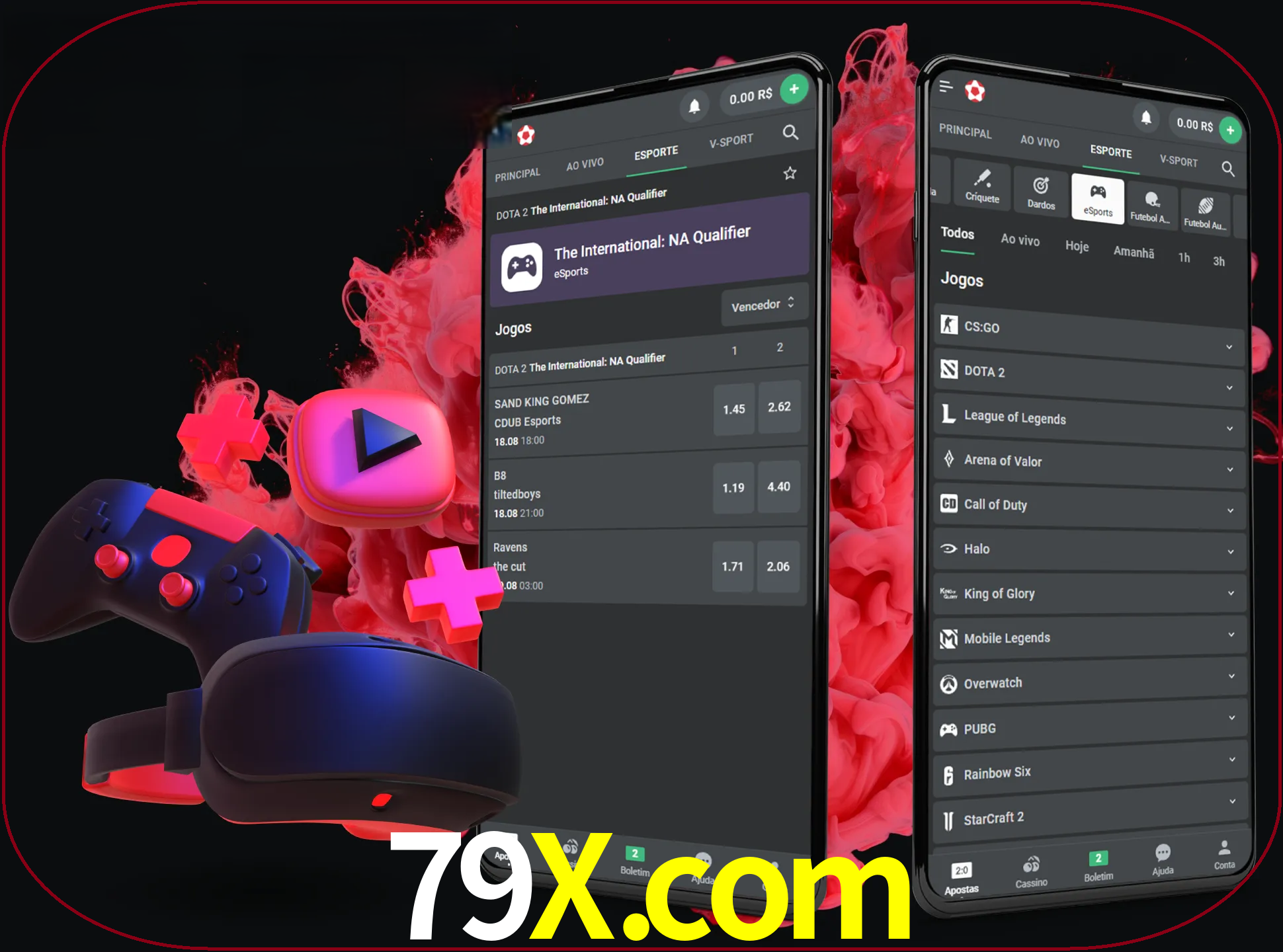 Para ter a aplicação móvel 79x no seu smartphone, basta descarregar o ficheiro apk e seguir as instruções.